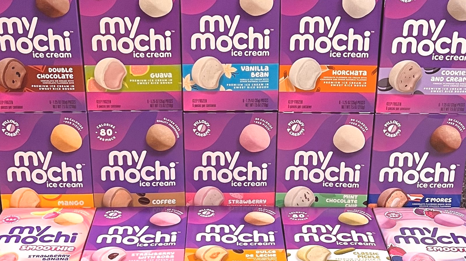 What's new in my/mochi ice cream?