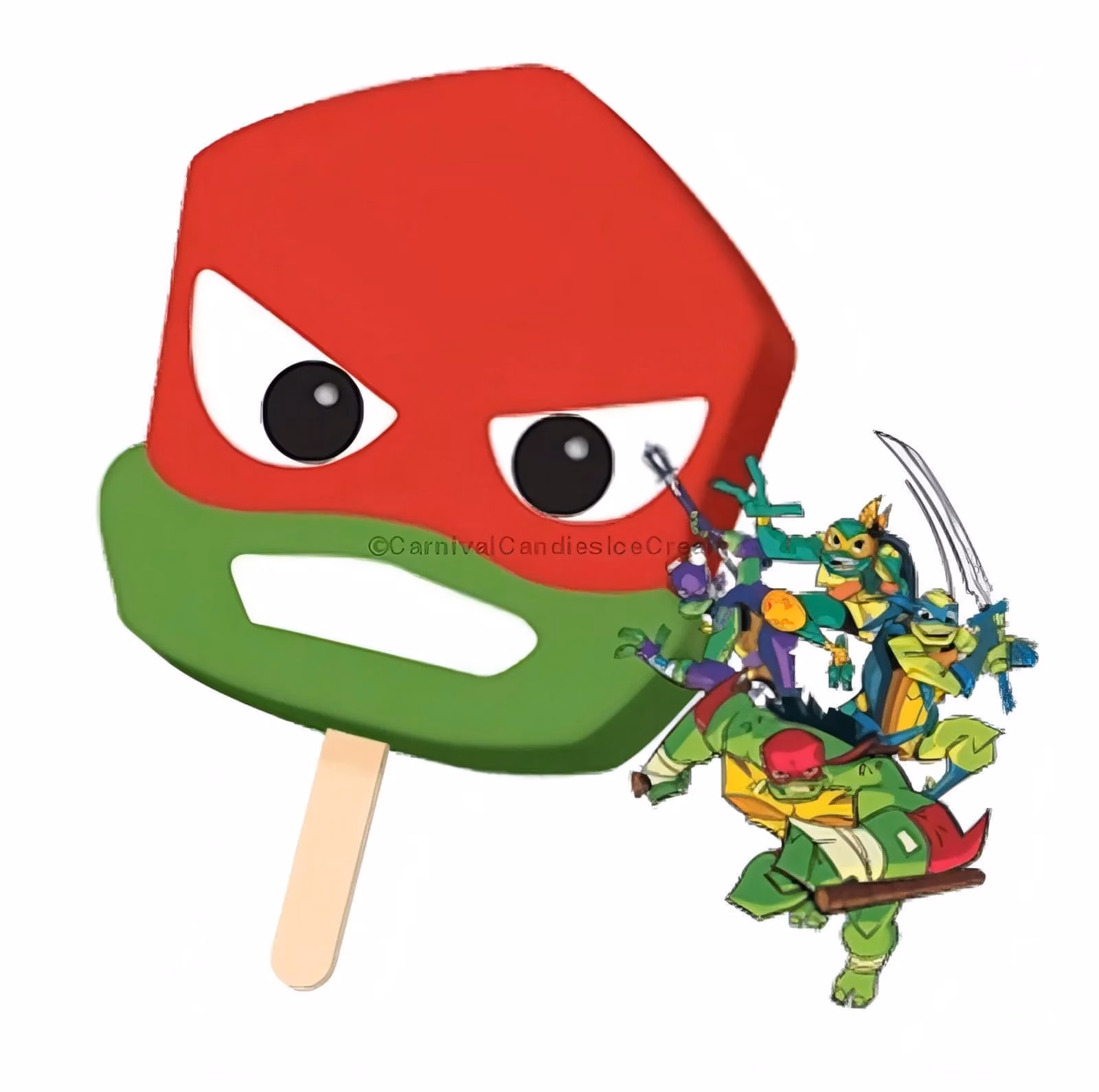 What ice face bar does a Little Ninja Turtle have?