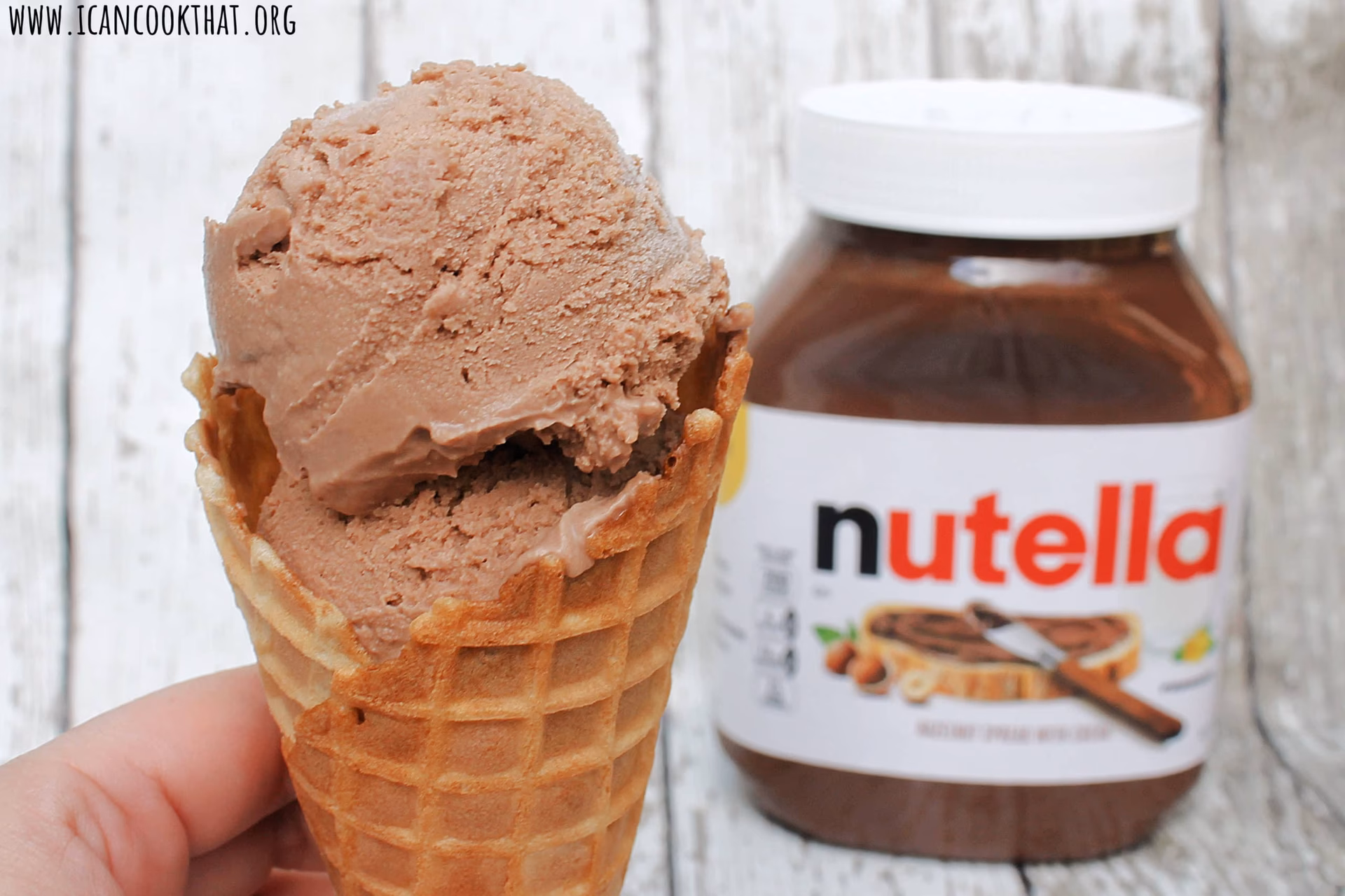 Can you make Nutella ice cream without condensed milk?