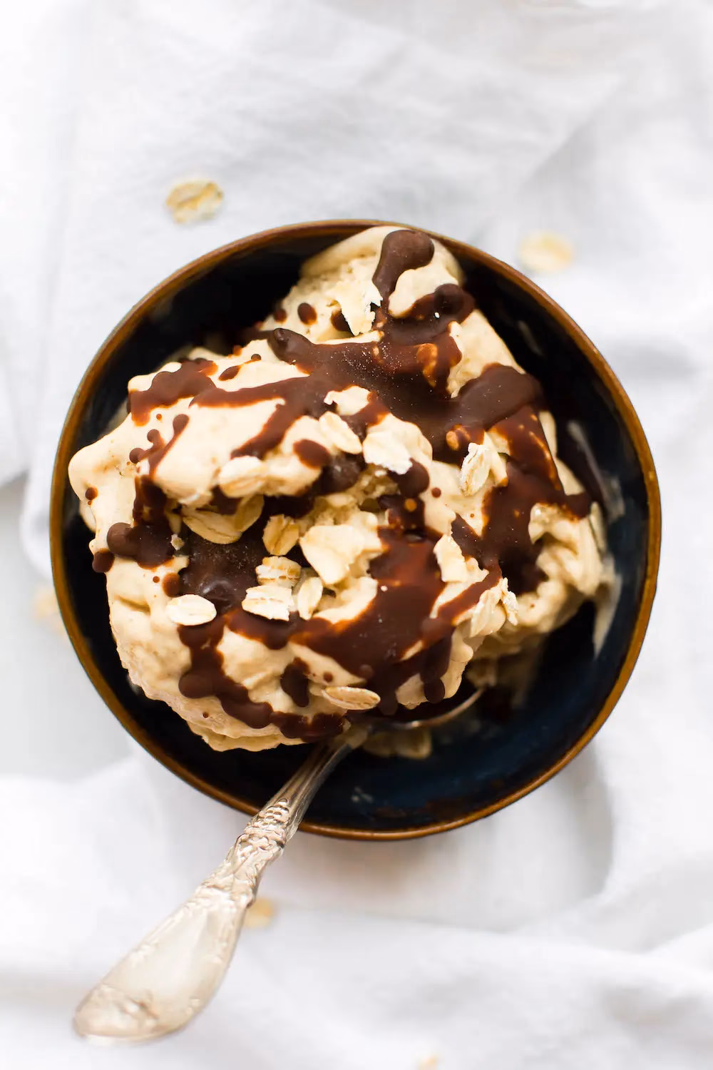 Can you make vegan vanilla ice cream with oat milk?