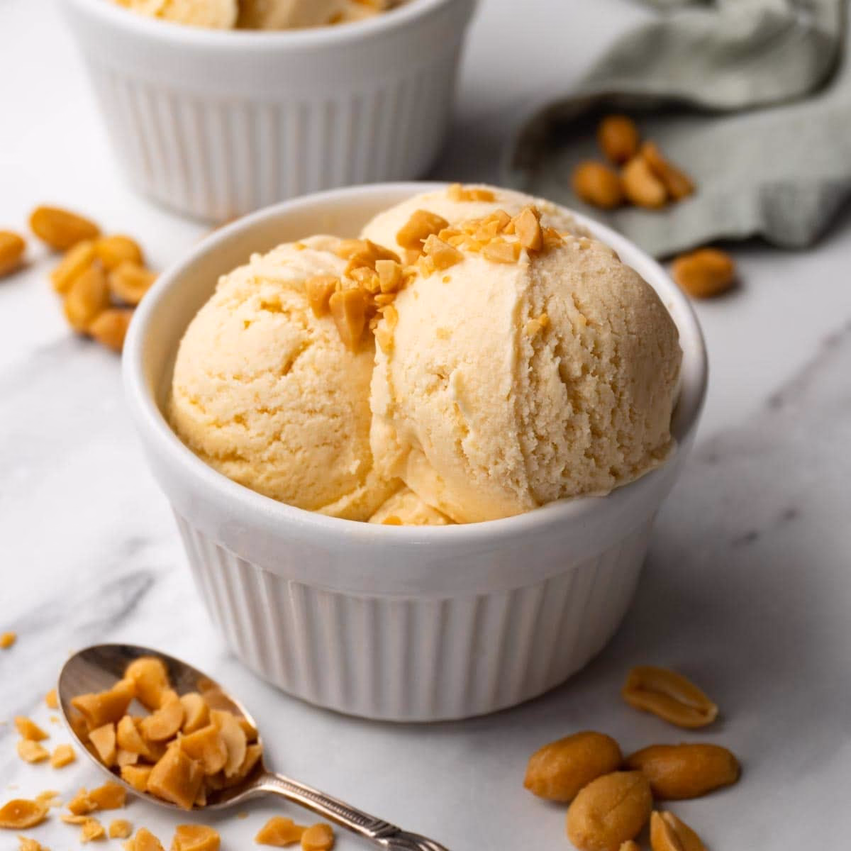 What is peanut butter ice cream?