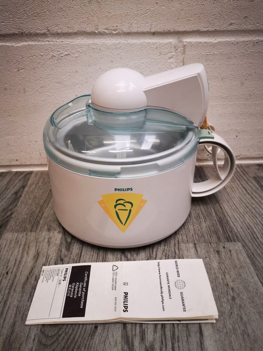 What should I do if my Philips ice-cream maker is not working?