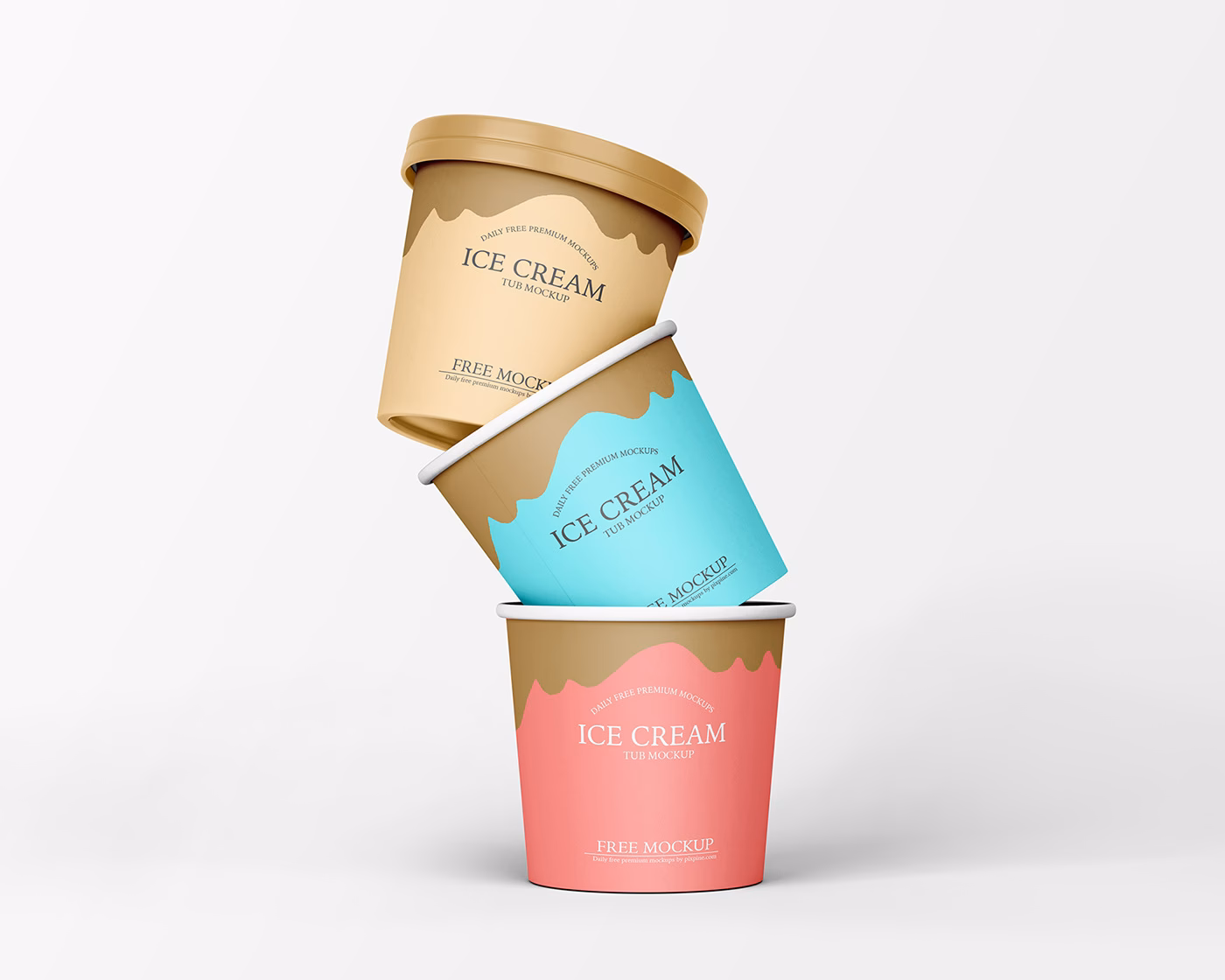 Are there free ice cream mockups?