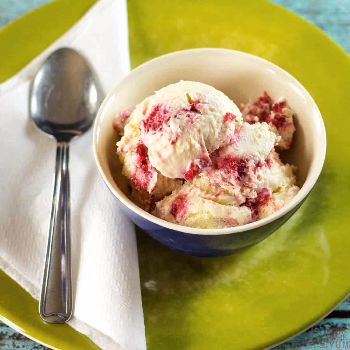 Can you freeze Raspberry Cheesecake ice cream?