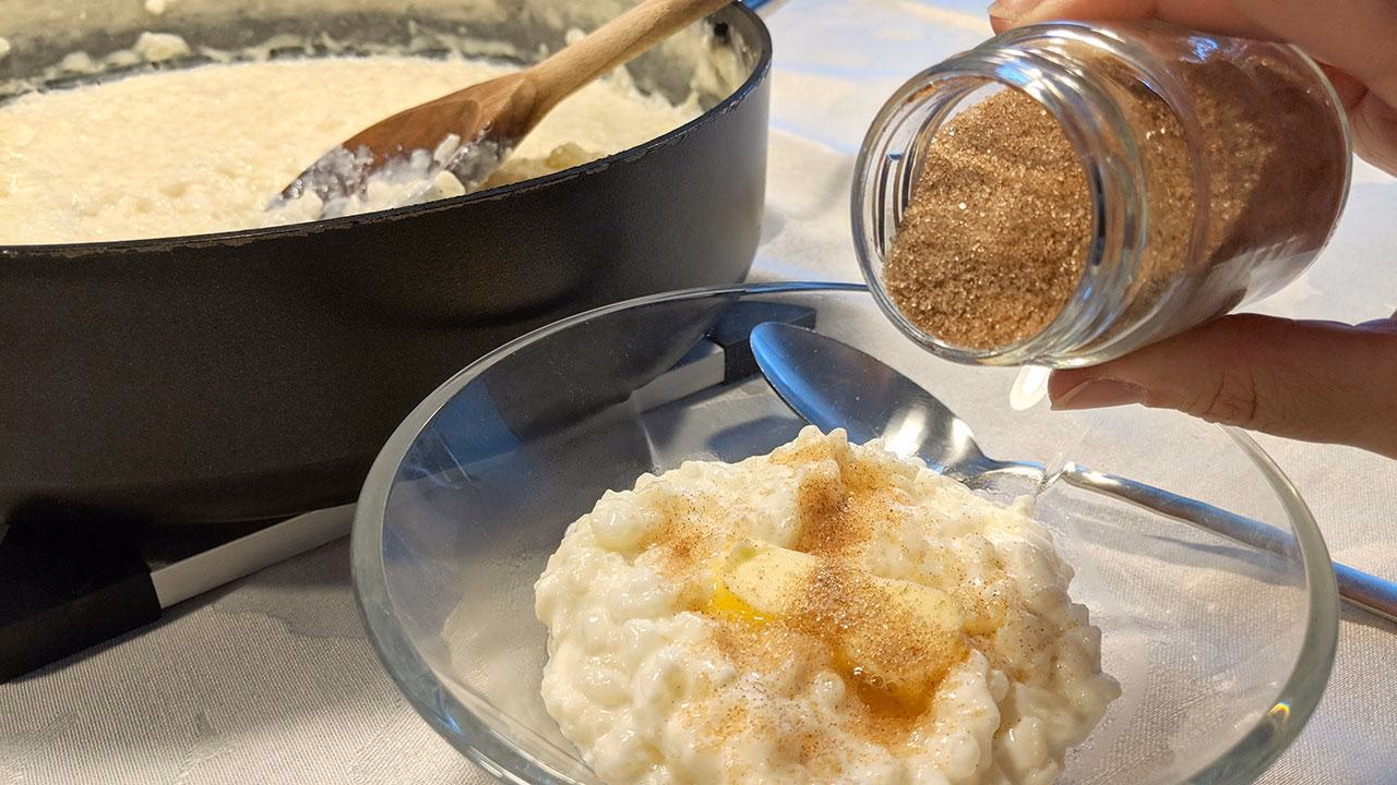 Hvad kan man købe i risengrød?