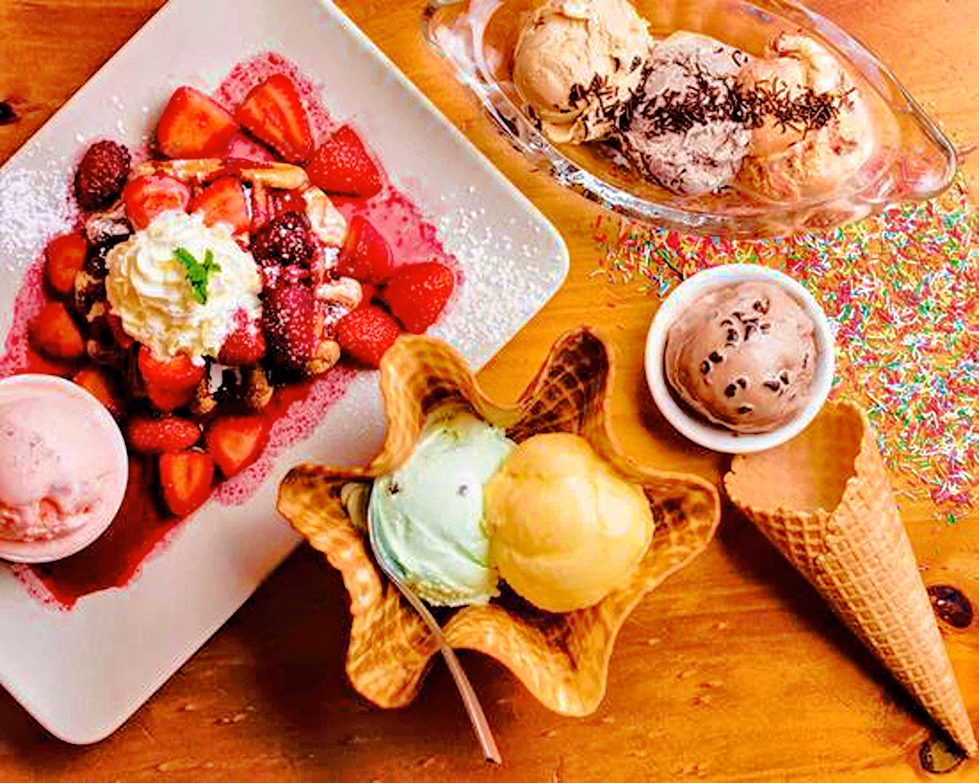 Who makes Royal Copenhagen ice cream?