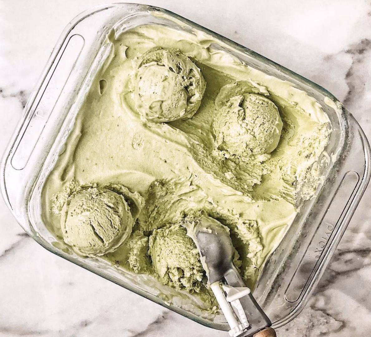 What are some unusual savory ice cream flavors?