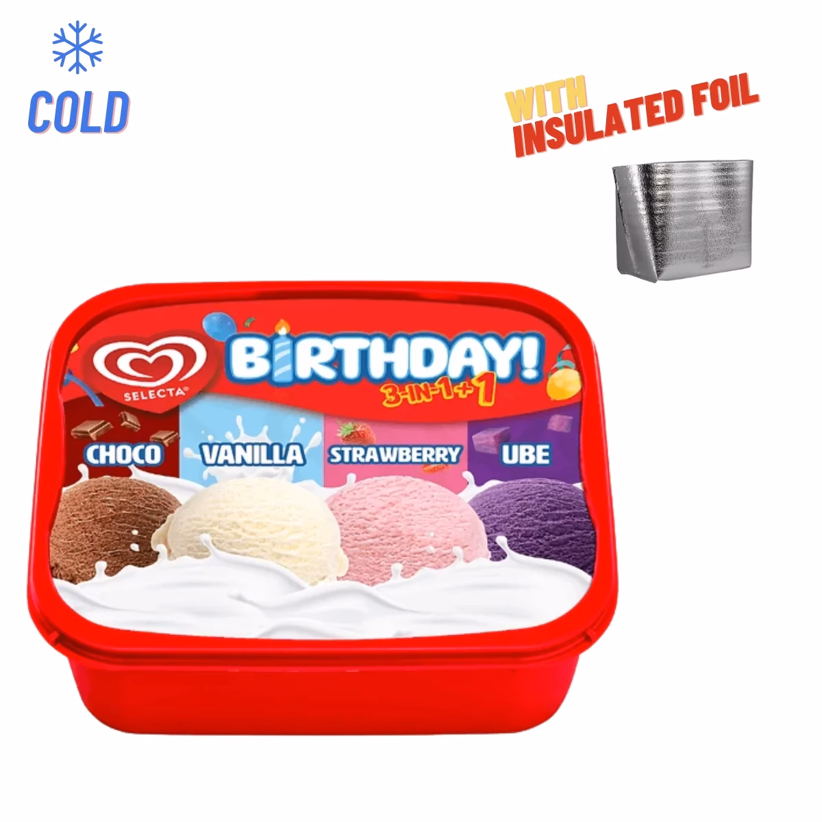 What is Selecta's chocolate ice cream?