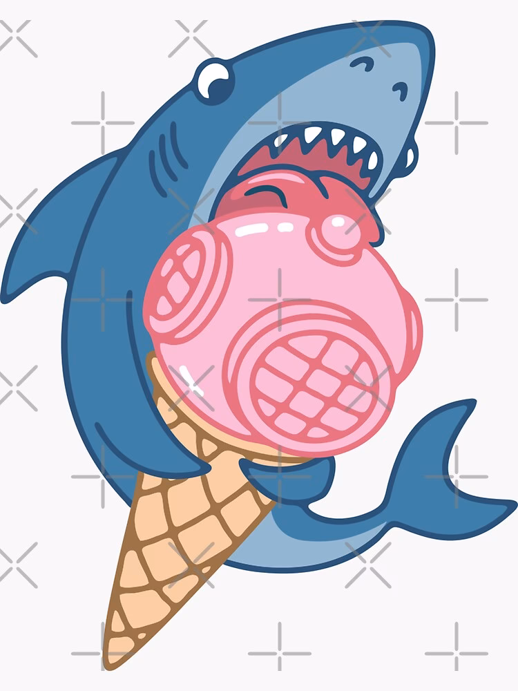 Does ice cream cause shark attacks?
