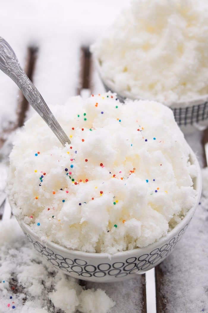 How do you make snowstorm Ice Cream?