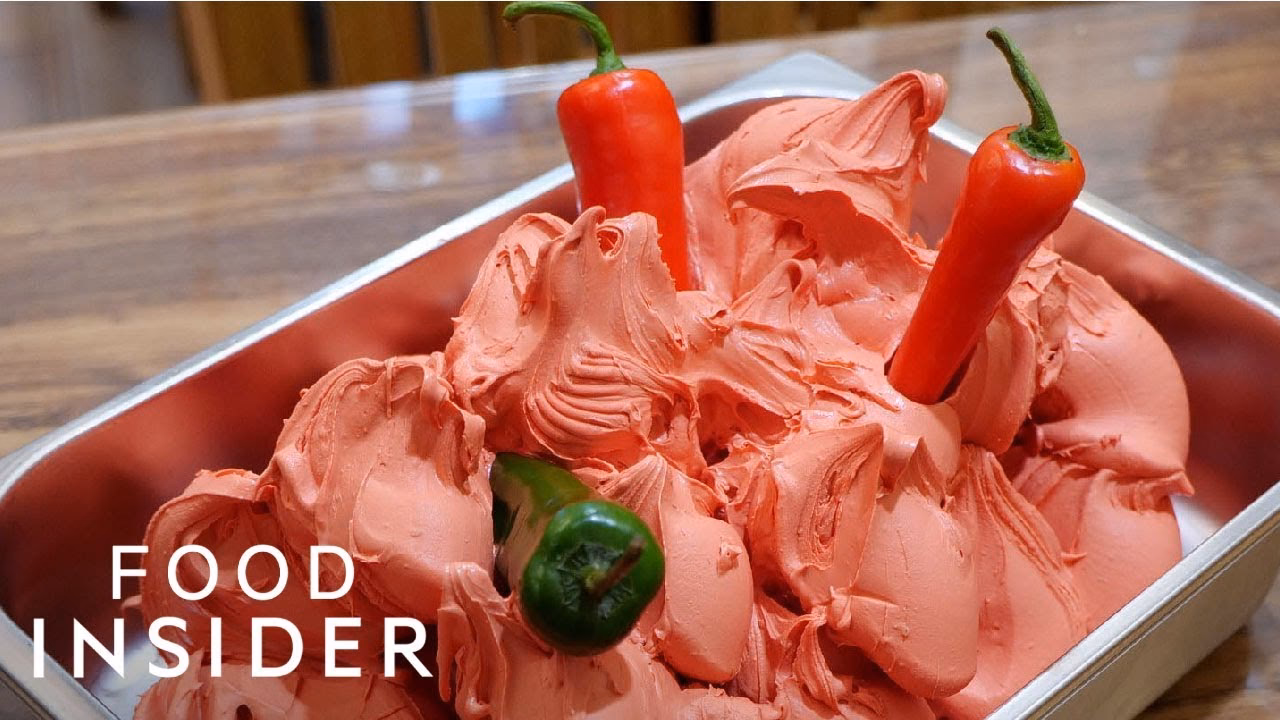 How hot is Scoville ice cream?