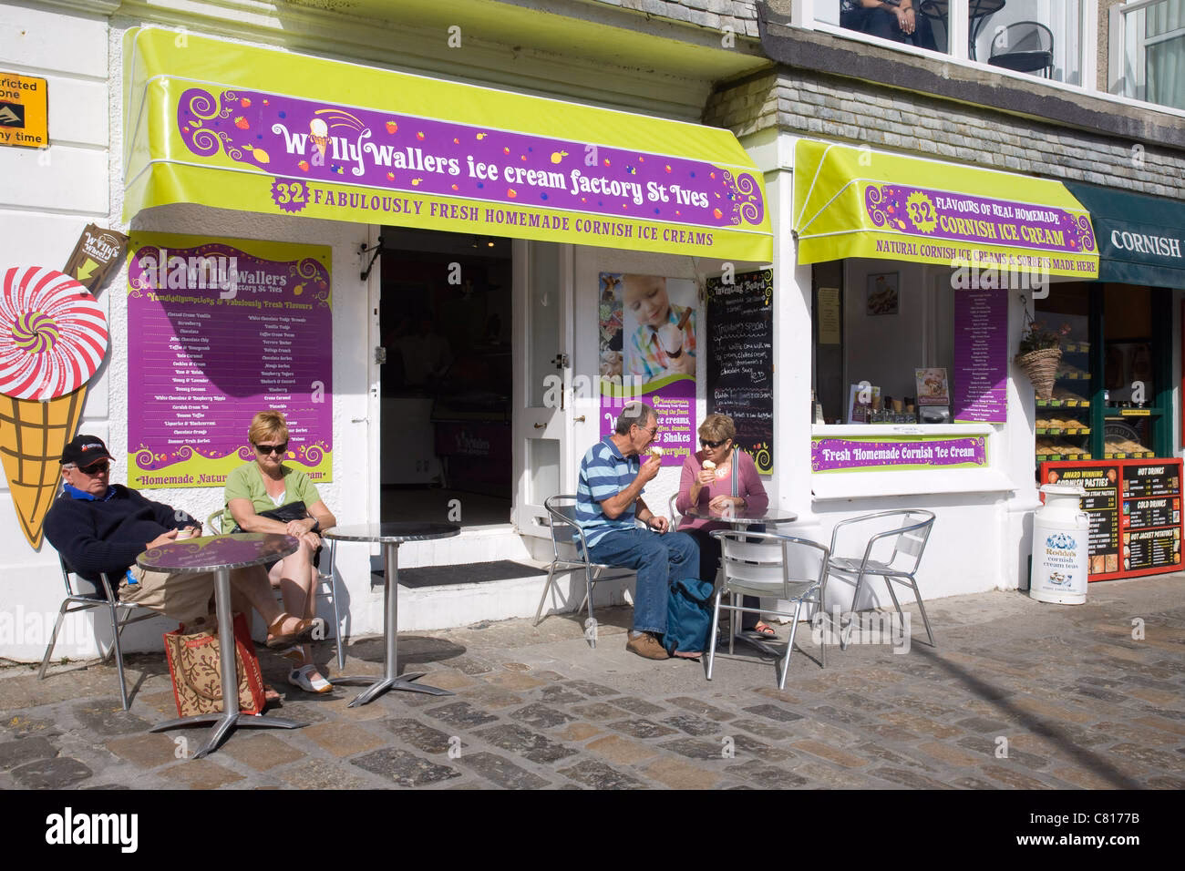 What are the best ice cream parlours in Cornwall?