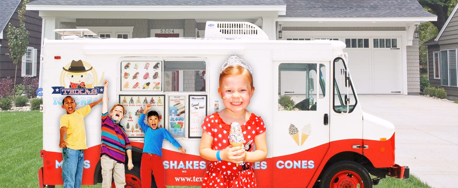 Who makes premium ice cream?