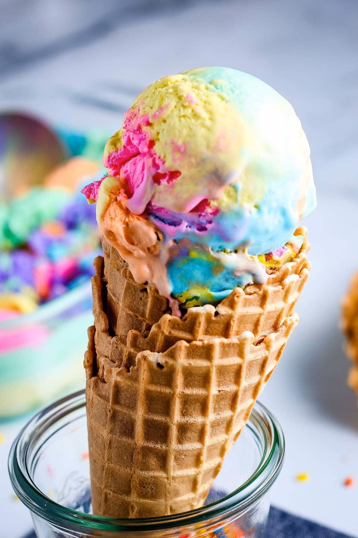 Is ice cream a summer treat?