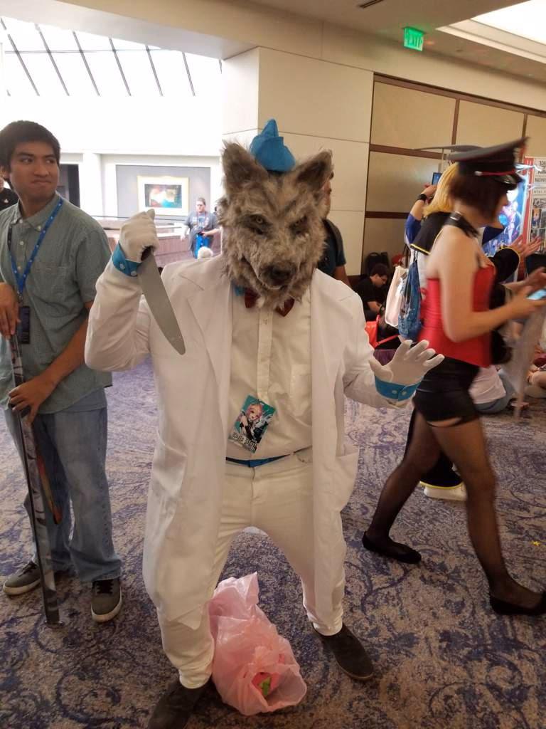 How does the Big Bad Wolf kidnap Cry Baby?