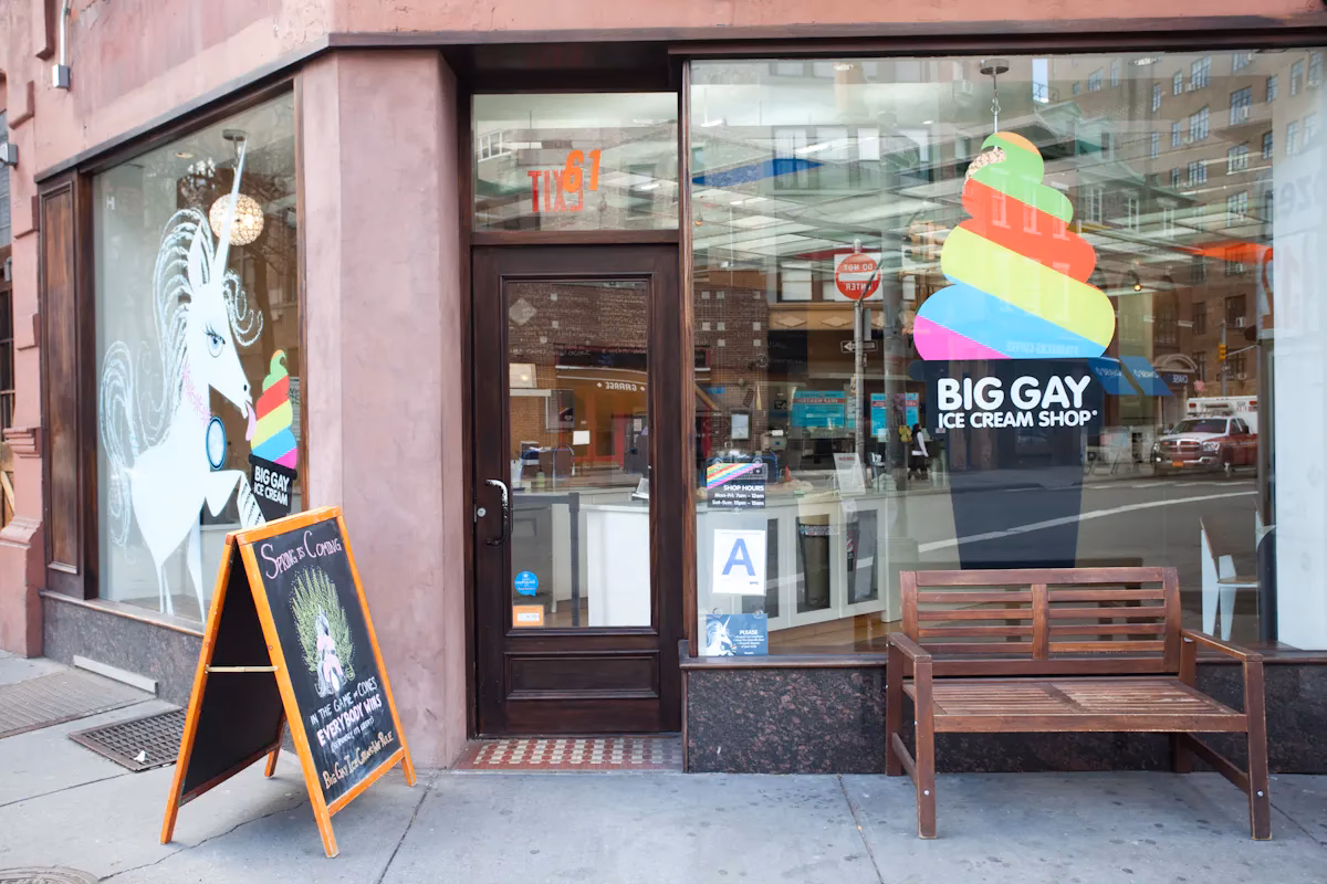 Why is Big Gay ice cream so popular?