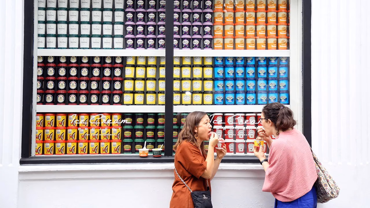 What is the artisanal ice cream market in Australia?