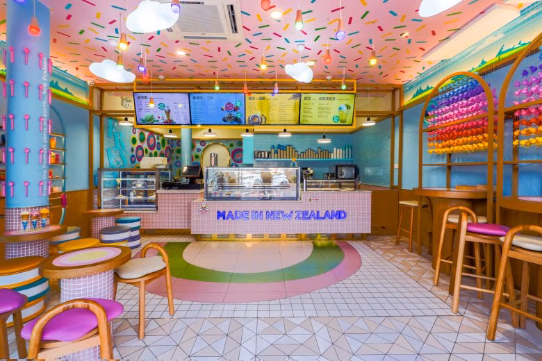 Is the ice cream parlour a flash game?