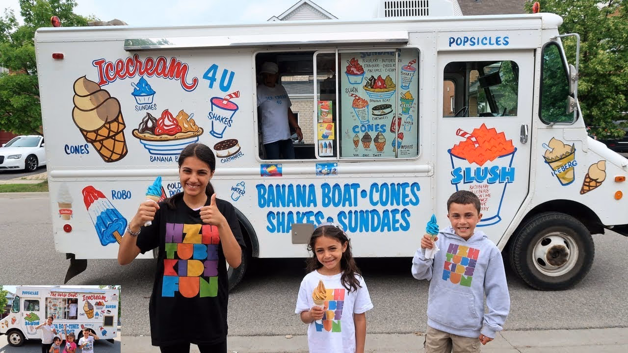 What is wheels on the ice cream truck by Farmees?