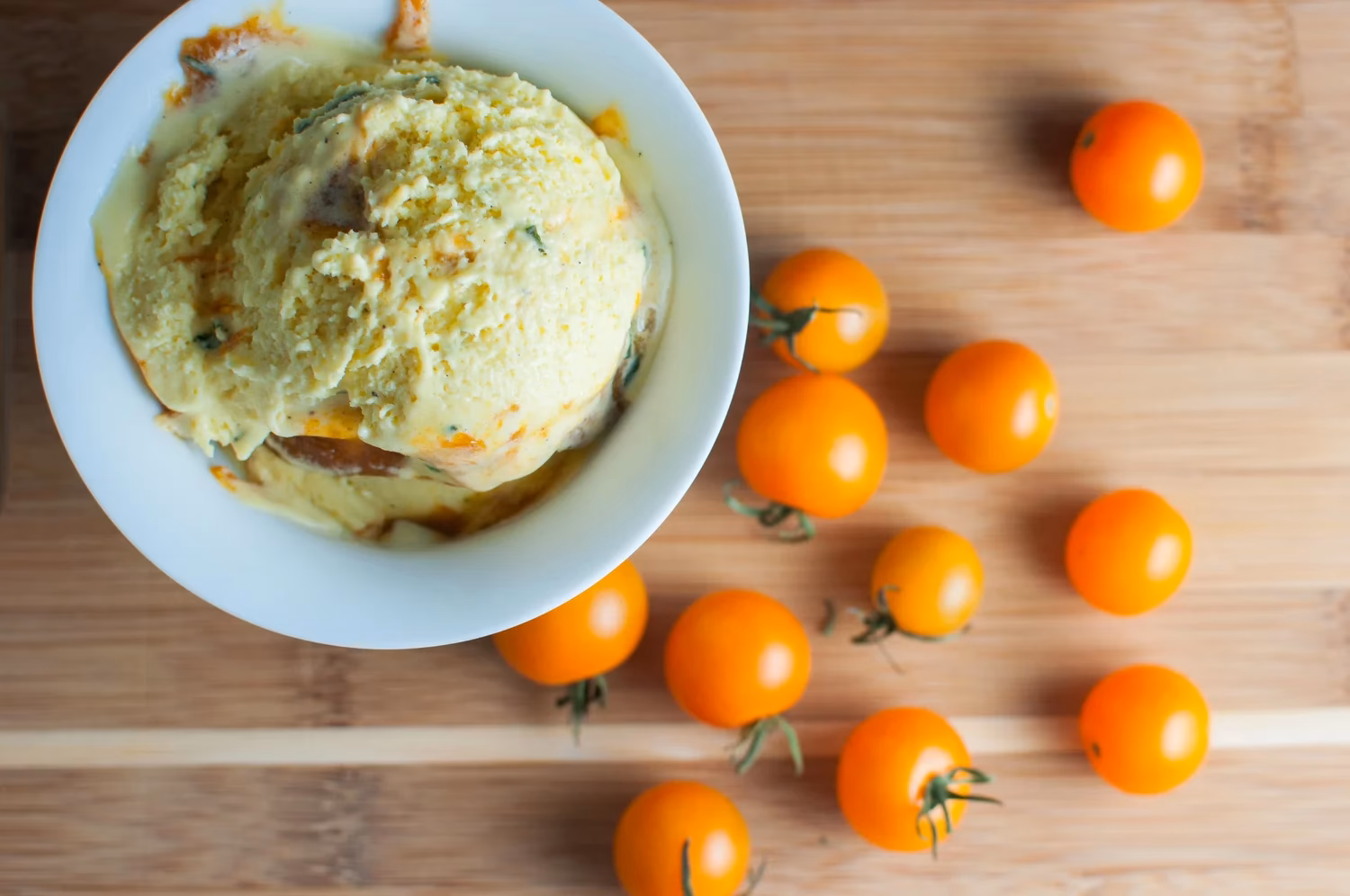 How is tomato foam made?