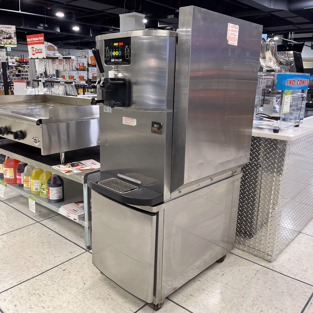 What is the warranty on a Taylor soft serve ice cream machine?