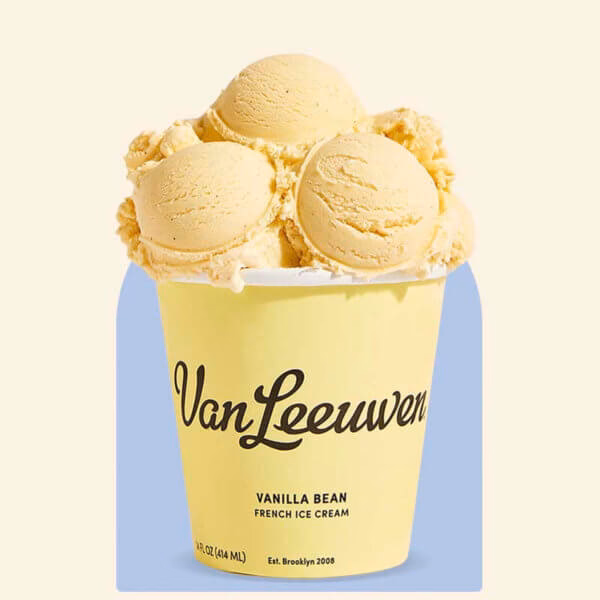 Is van Leeuwen ice cream vegan?