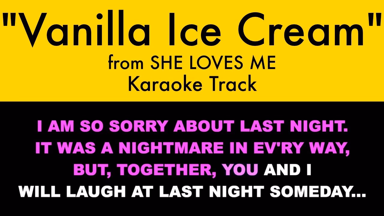 Who wrote Vanilla Ice Cream?