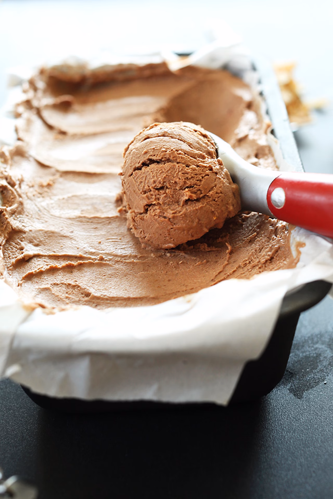 What is the base of this vegan ice cream recipe?