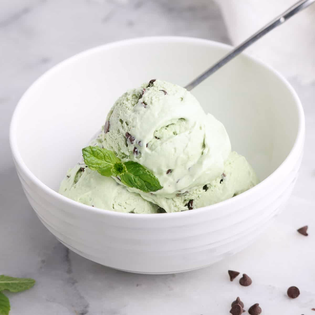 Is mint chocolate chip ice cream dairy free?