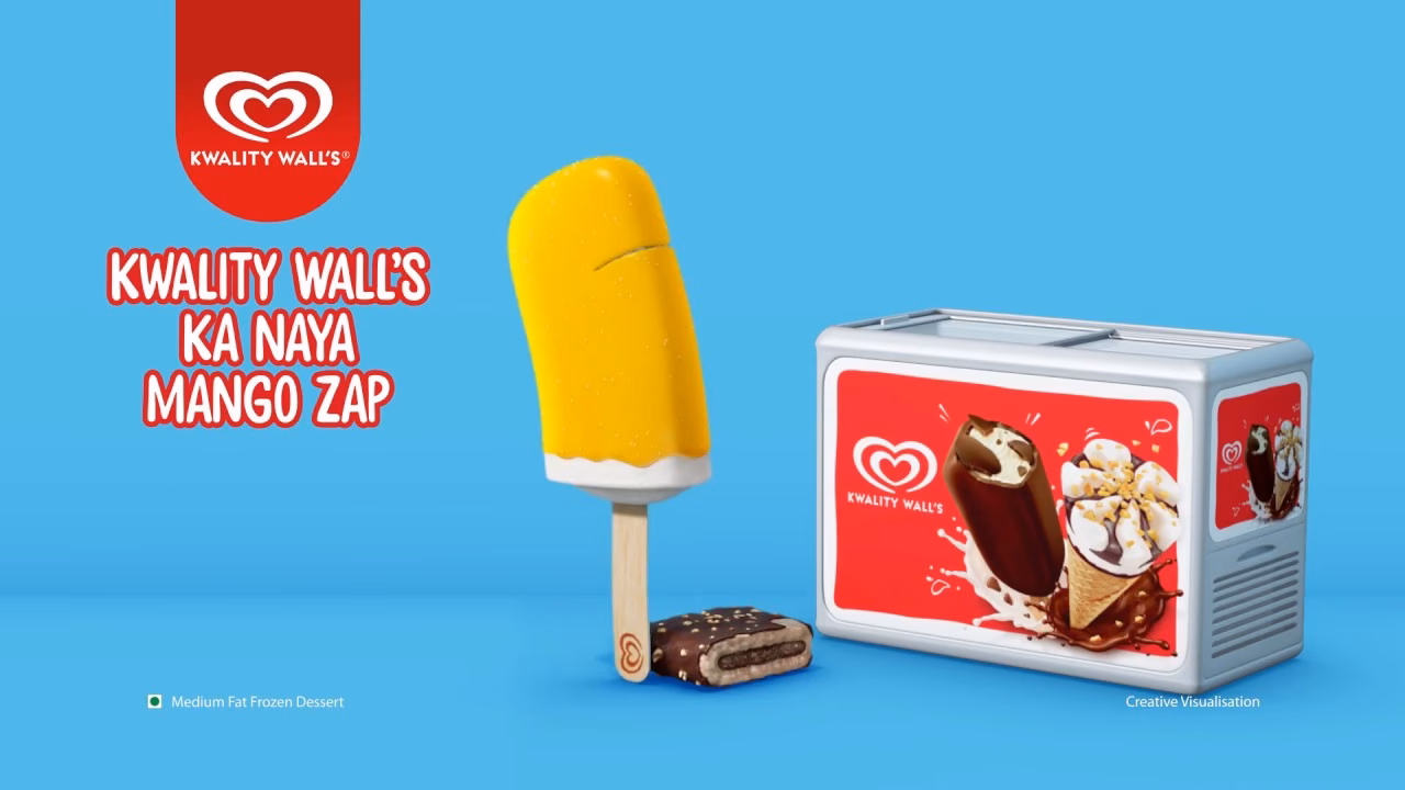 What is wall's ice cream called?