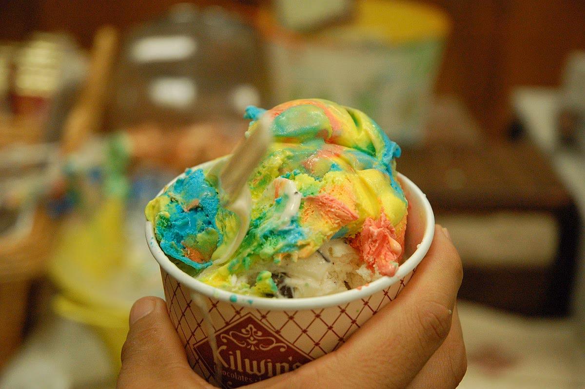 Did Stroh's make Superman ice cream?