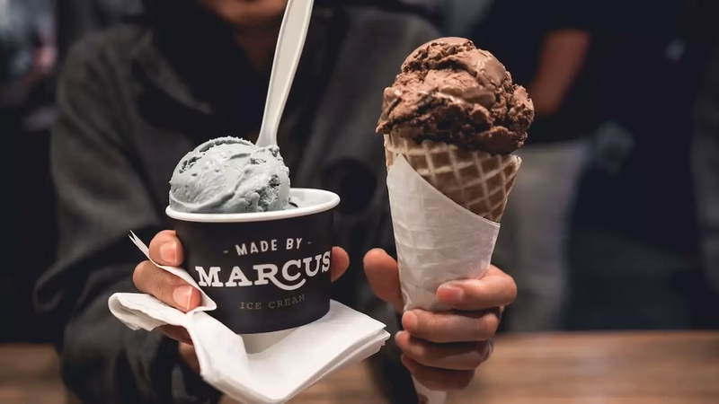 Do ice cream shops sell in the winter?