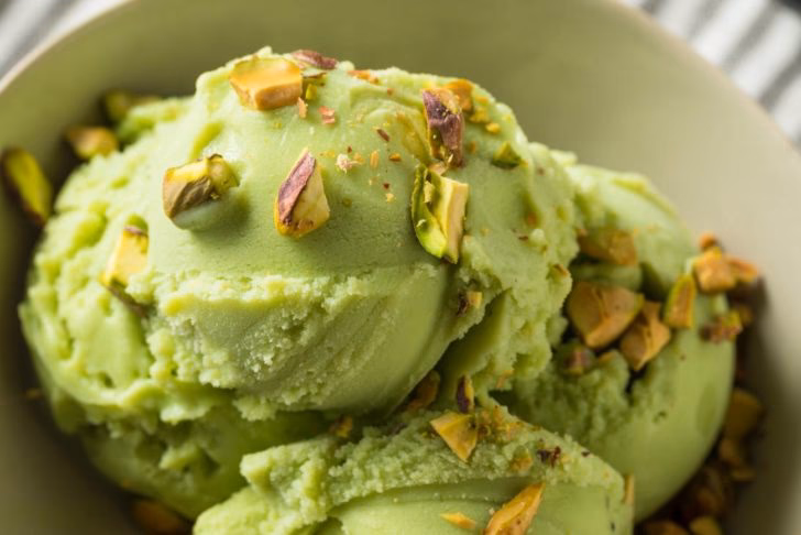 Why are pistachios green?